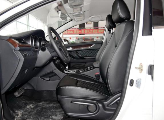 众泰Z500 2015款 1.5T CVT豪华型 车厢座椅   前排空间