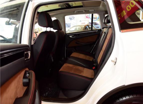 大迈X5 2015款 1.5T 手动旗舰型 国V 车厢座椅   后排空间