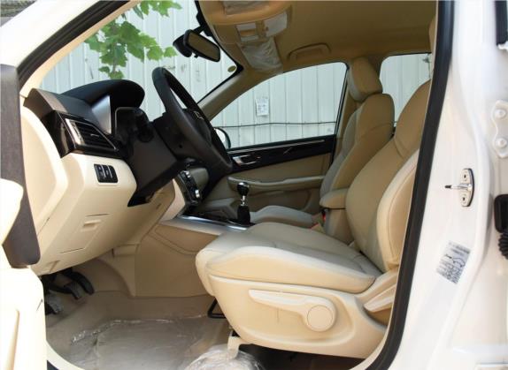 大迈X5 2017款 升级版 1.5T 手动豪华型 车厢座椅   前排空间
