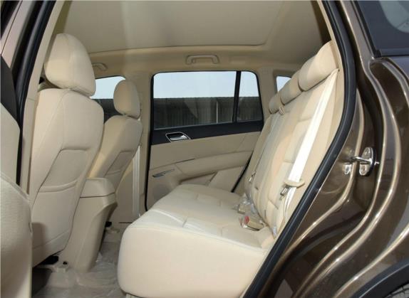 大迈X5 2017款 超值版 1.6L 手动时尚型 车厢座椅   后排空间