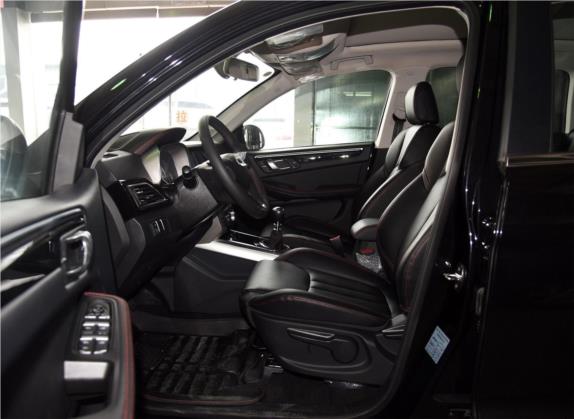 大迈X5 2017款 白金版 1.5T 手动尊享型 车厢座椅   前排空间