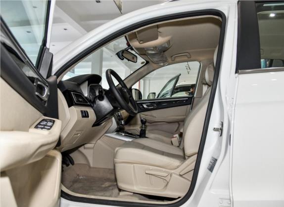 大迈X5 2017款 白金版 1.5T 手动豪华7座型 车厢座椅   前排空间