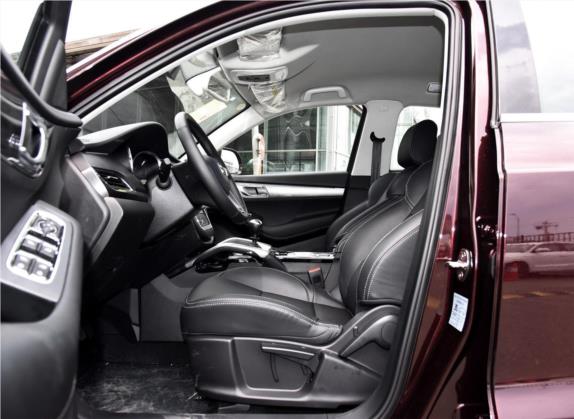 众泰SR7 2017款 1.5T 手动魔方之路版 车厢座椅   前排空间