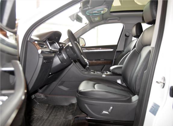 大迈X7 2017款 1.8T 手动至尊型 车厢座椅   前排空间