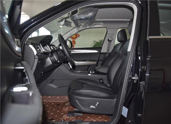 大迈X7 2017款 上进版 1.8T DCT华山型 车厢座椅   前排空间