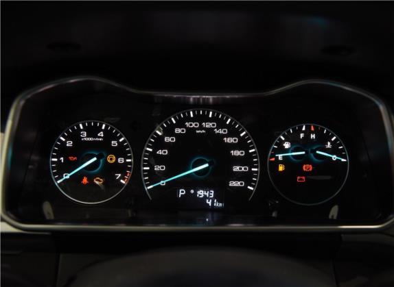 大迈X7 2018款 2.0T 自动豪华型 中控类   仪表盘