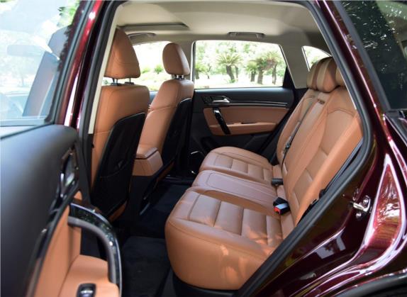 众泰T600 Coupe 2017款 1.5T 自动豪华型 车厢座椅   后排空间