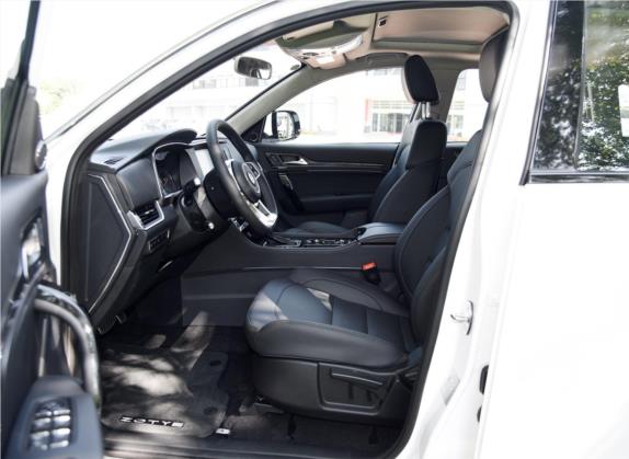众泰T600 Coupe 2017款 1.5T 自动尊享型 车厢座椅   前排空间