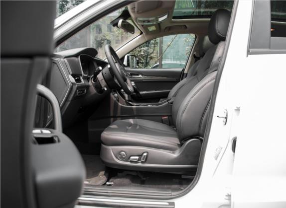 众泰T600 Coupe 2017款 1.5T 自动尊贵型 车厢座椅   前排空间