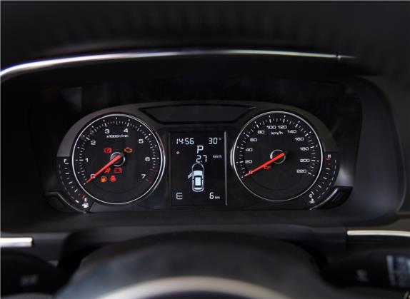 众泰T600 Coupe 2017款 1.5T 自动尊贵型 中控类   仪表盘