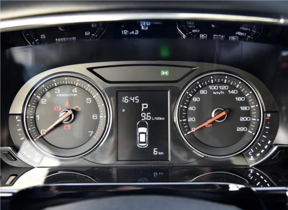 众泰T600 Coupe 2017款 1.8T 自动豪华型 中控类   仪表盘