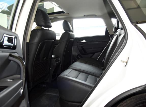 众泰T600 Coupe 2017款 1.8T 自动尊享型 车厢座椅   后排空间
