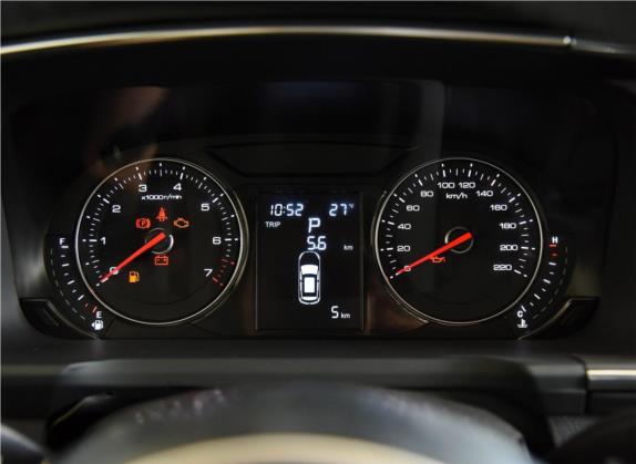 众泰T600 Coupe 2017款 1.8T 自动尊享型 中控类   仪表盘