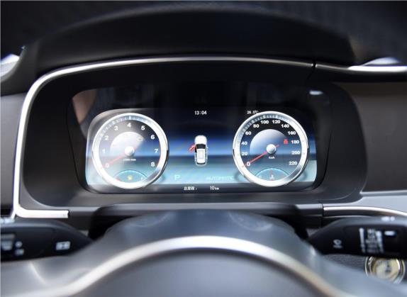 众泰T600 Coupe 2017款 1.8T 自动旗舰型 中控类   仪表盘