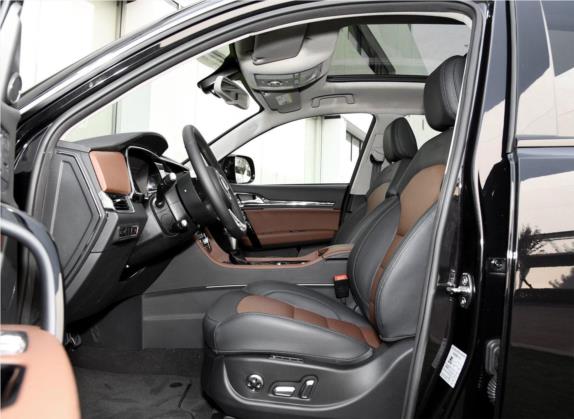众泰T600 Coupe 2017款 1.8T 自动互联网智尊型 车厢座椅   前排空间