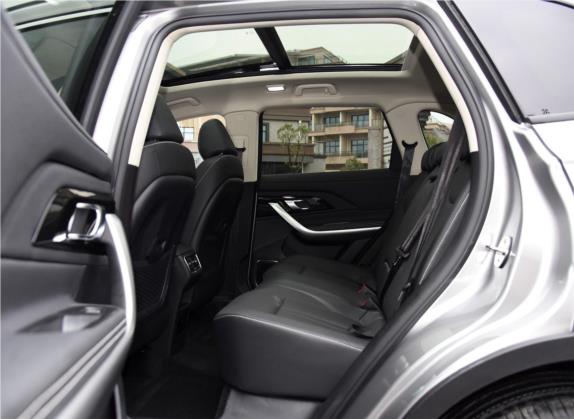 众泰T500 2018款 1.5T 自动智能互联尊贵型 车厢座椅   后排空间