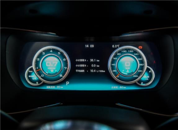 众泰T500 2018款 1.5T 自动智能互联旗舰型 中控类   仪表盘