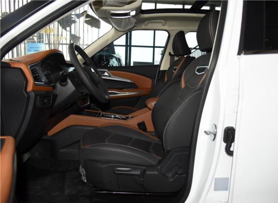 众泰T300新能源 2018款 EV 尊享型 车厢座椅   前排空间