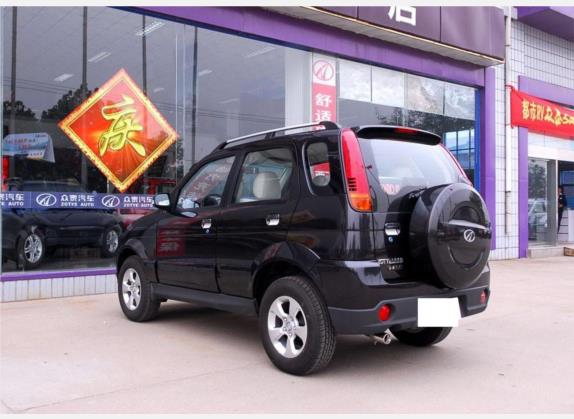 众泰5008 2008款 1.3L 手动时尚型 外观   斜后