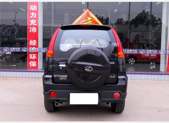 众泰5008 2008款 1.3L 手动时尚型 外观   正后