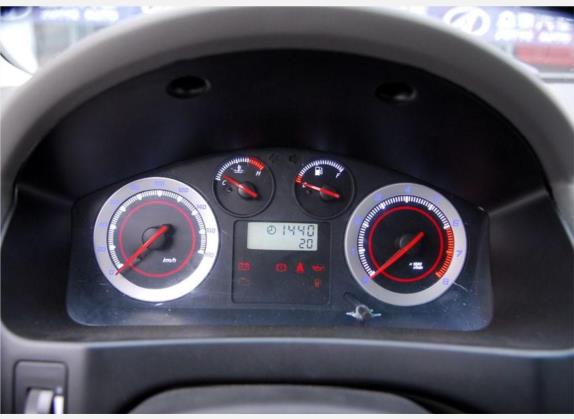 众泰5008 2008款 1.3L 手动时尚型 中控类   仪表盘