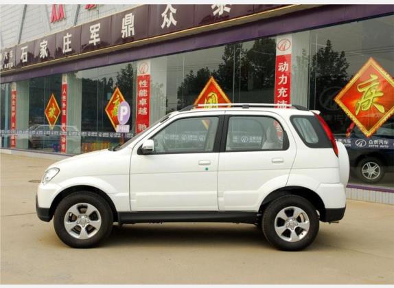 众泰5008 2008款 1.5L 手动时尚型 外观   正侧